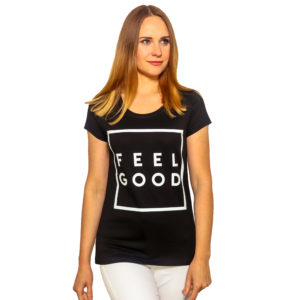 Feel Good Baskılı Tişört - Görsel 4