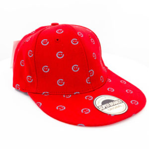 GüleGüleGiy Logo Desenli Kırmızı HipHop Şapka - Görsel 5