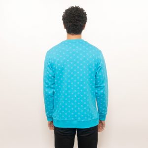 Serpme Logolu Turkuaz Sweatshirt - Görsel 3